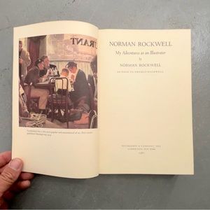 Vintage 1960 first edition Norman Rockwell "My Life As An Illustrator" Excellent